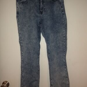 Classic Denim Straight Leg Jeans for Women